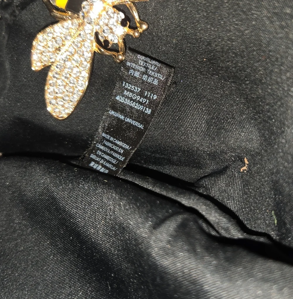 Fossil Blue and Black Laptop Bag